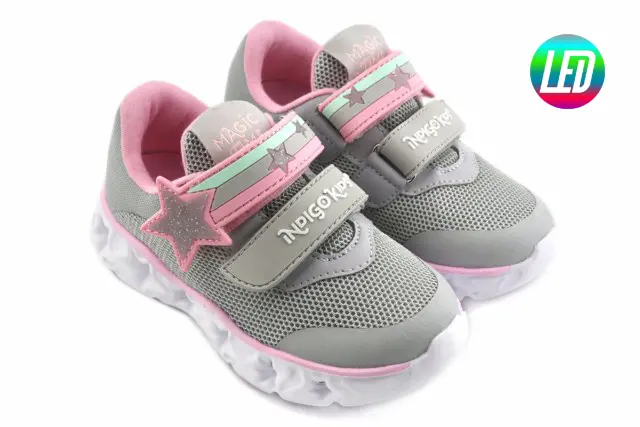 Кроссовки детские "Indigo kids" 93-007A/12 (светодиод)