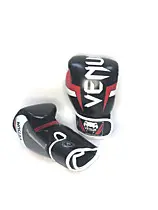 Перчатки боксерские Venum 10oz НФ-637 черно-красный