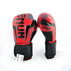 Перчатки боксерские Venum 10oz НФ-1836 Challenger Army Red