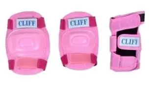 Комплект защиты CLIFF YD-0024 розовый