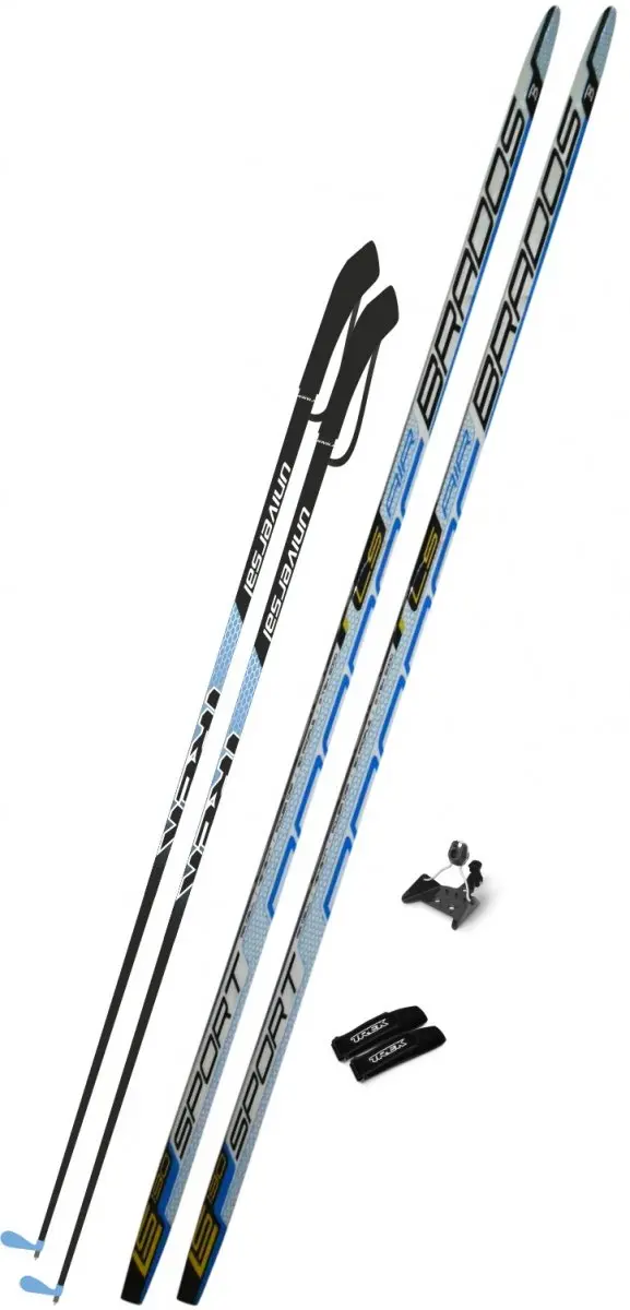 Лыжный комплект "ЦСТ" N-75 wax (с палками) 160/120 см