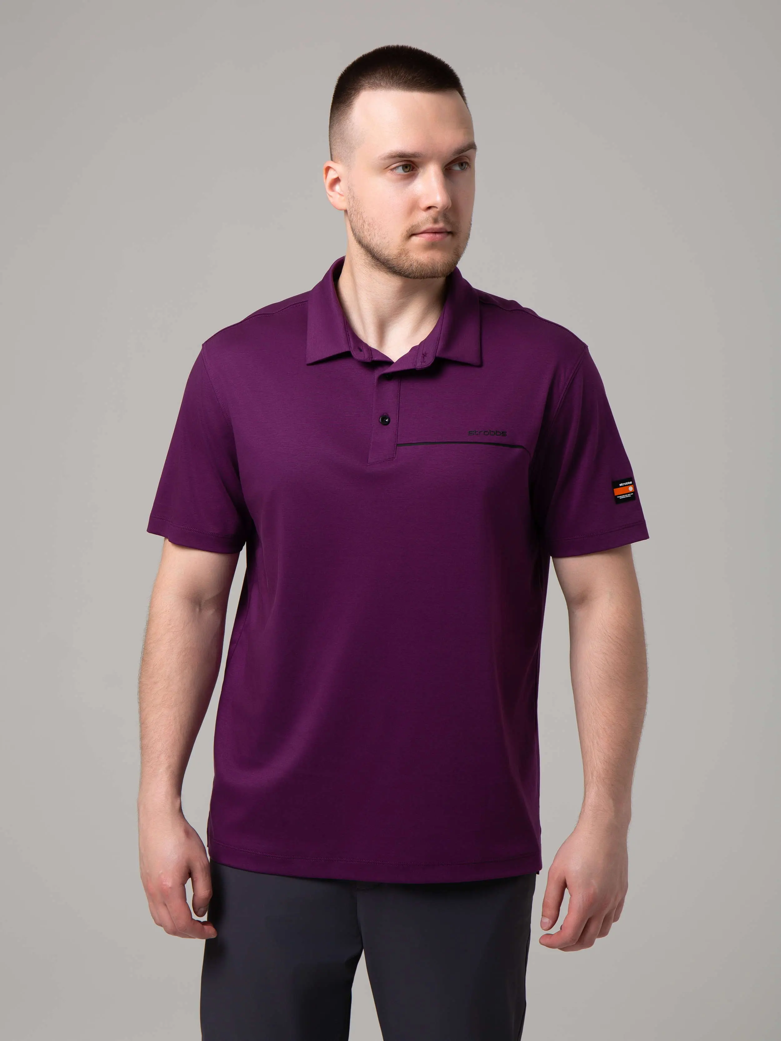 Футболка мужская поло "Strobbs" E2496-20