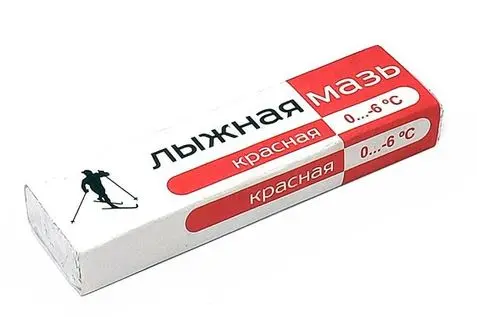 Мази сцепления GEKARS лыжная (0...-6 С), 40гр,плитка