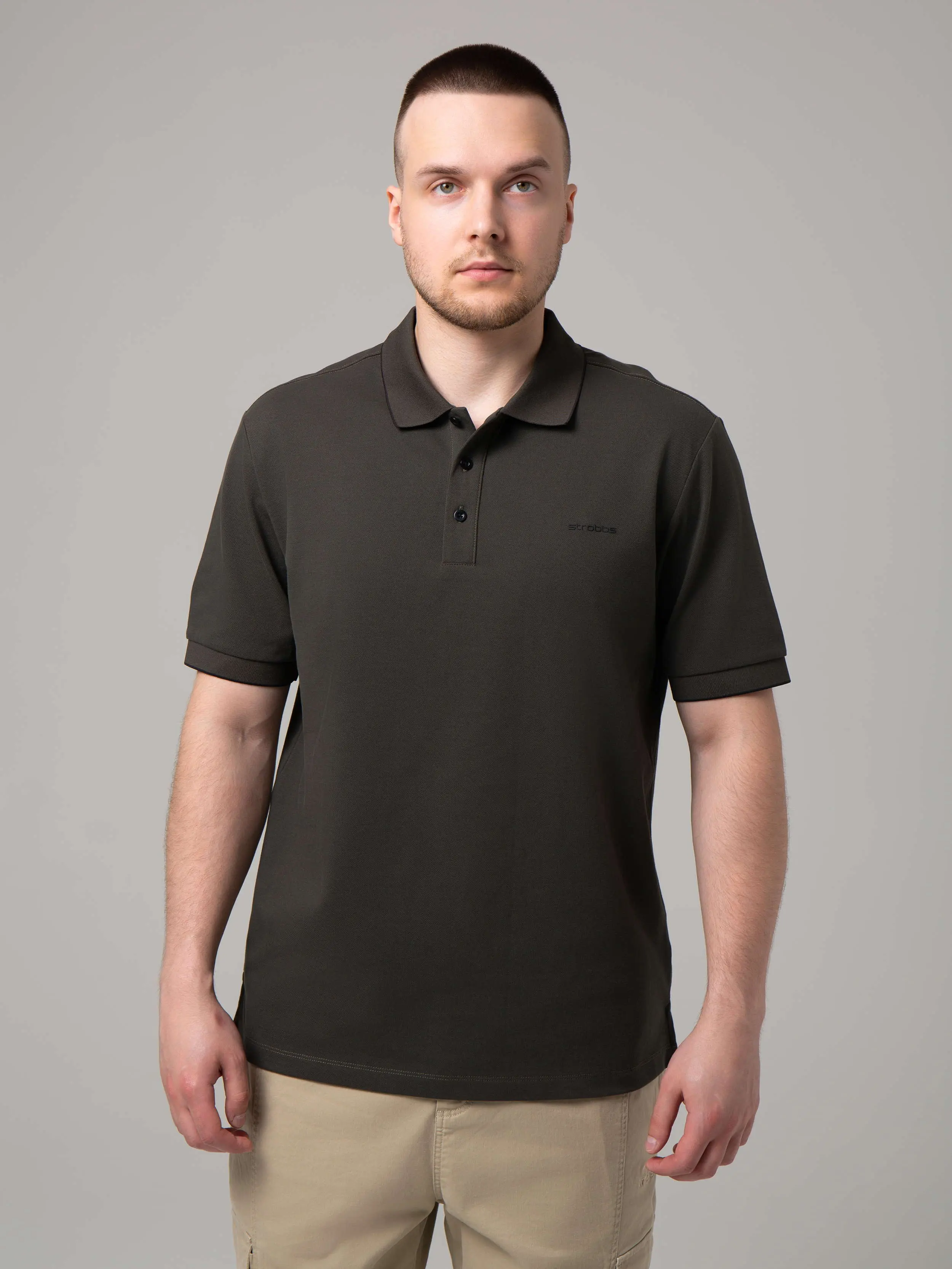 Футболка мужская поло "Strobbs" E2491-19
