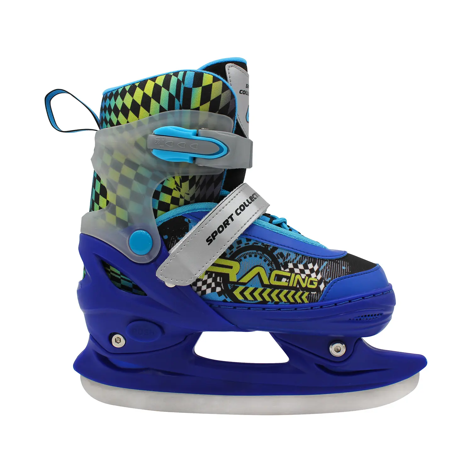 Коньки ледовые раздвижные Alpha Caprice Blue CK-SK1104