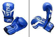 Перчатки боксерские Venum 8oz НФ-3022 синий