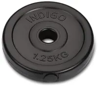 Диск пластик INDIGO IN123 d=26мм 1,25 кг без втулки