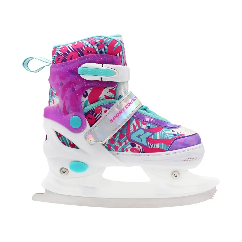 Коньки ледовые раздвижные Alpha Caprice Violet CK-SK1100