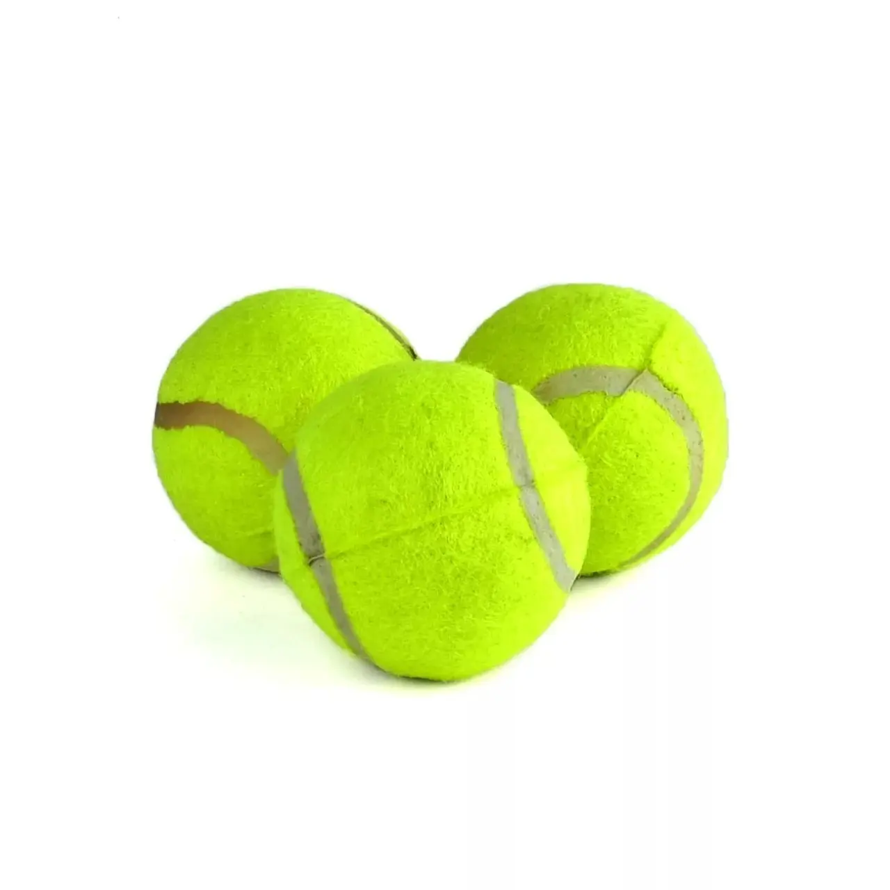 Мяч для большого тенниса (1шт) желтый